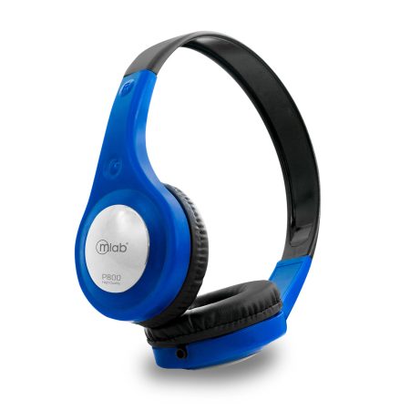 7406 - Audífonos P800, Power Bass- ajustables Blue