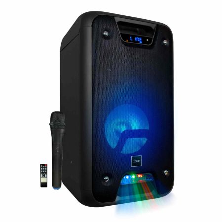 7678 - Parlante BigBass Portable Sound System - Black