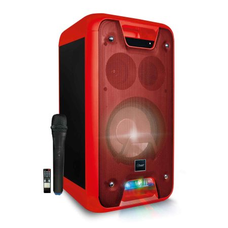 7994 - Parlante BigBass Portable Sound System - Red