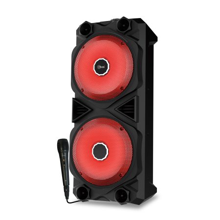8572 - Parlante Deep Bounce Portable Sound System Red