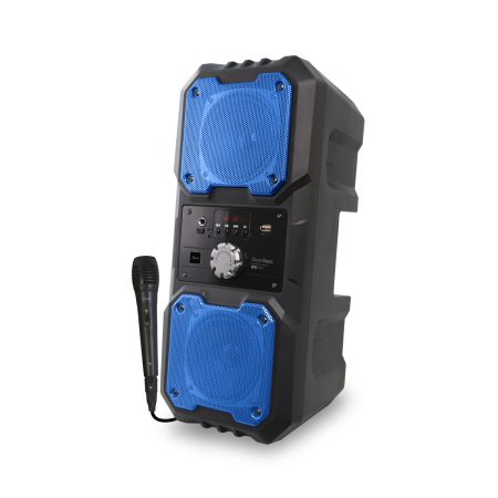 8573 - Parlante Blast Bass Portable Sound System - Blue
