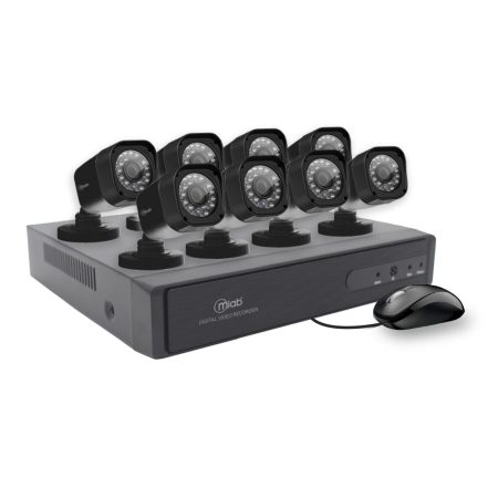 8378 - Kit DVR ocho canales + 8 cámaras - 1080p