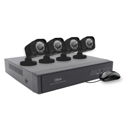 8379 - Kit DVR ocho canales + 4 cámaras - 1080p