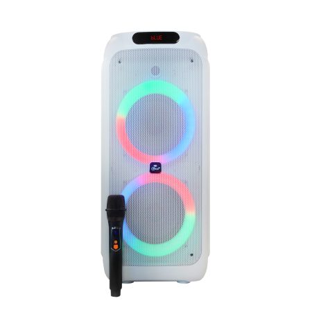 9567 - Flaming Big Bass 8" White