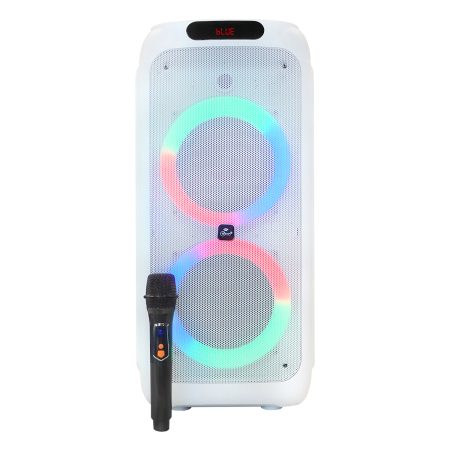 9569 - Flaming Power Bass 10" White