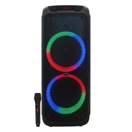 9568 - flaming Poer Bass 10" Black