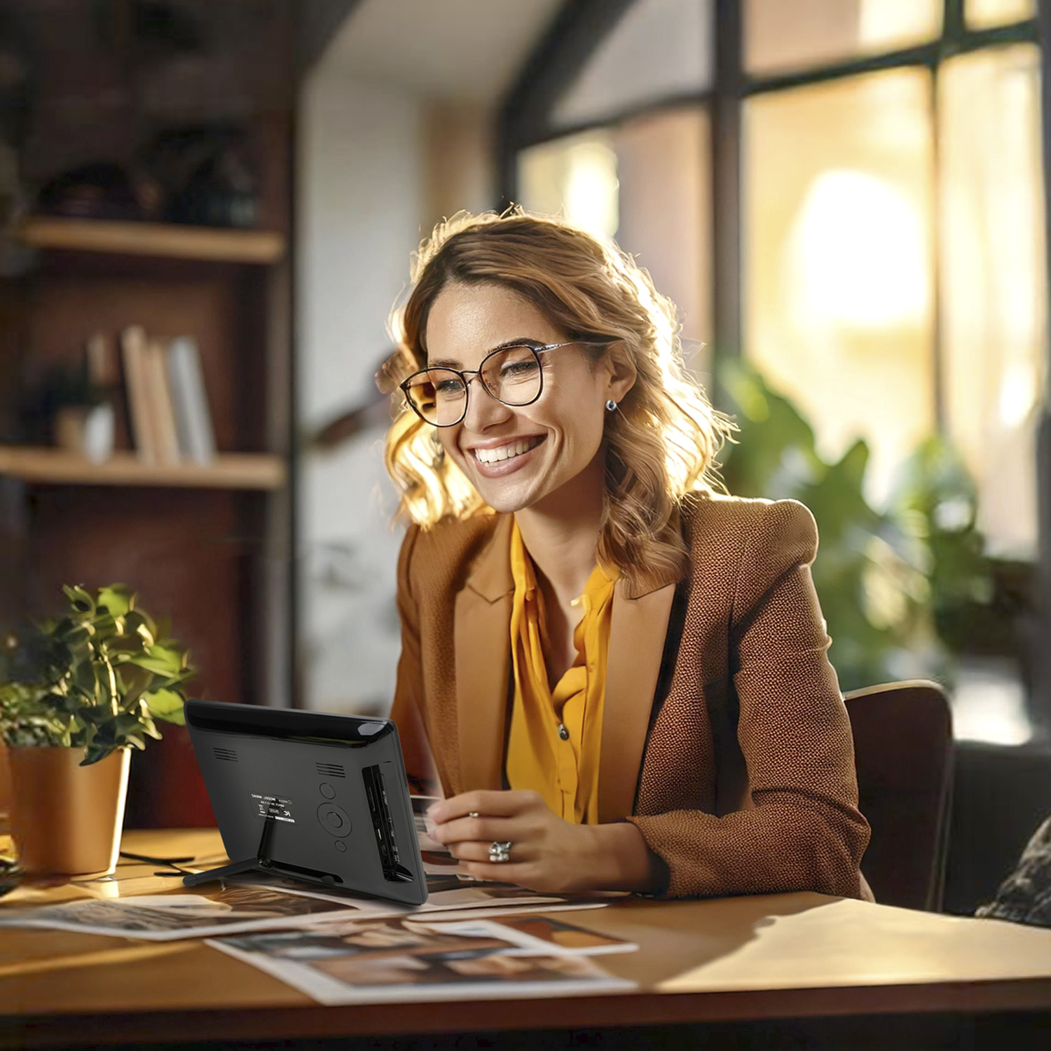 9590 - Photo Frame 7" Digital Memories PF700U - Image 7