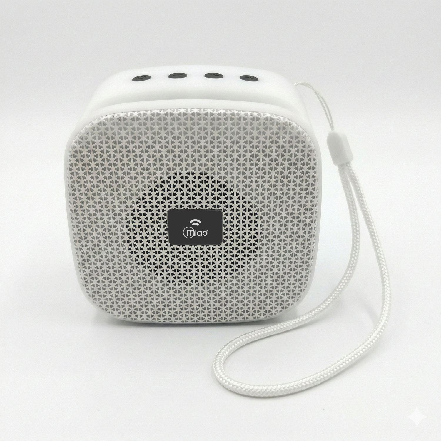 9675 - Mini Flaming Cube - White - Image 2