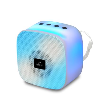 9675 - Mini Flaming Cube - White