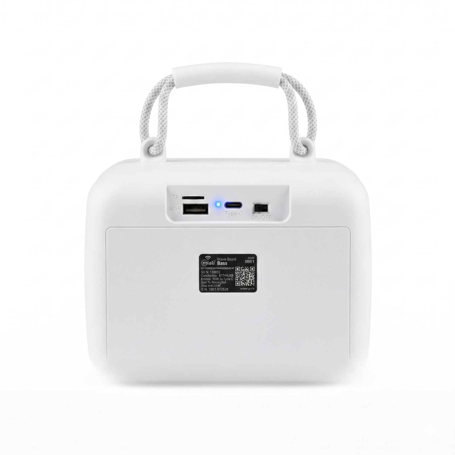 9681 - Wave Sound Bass - White - Image 5