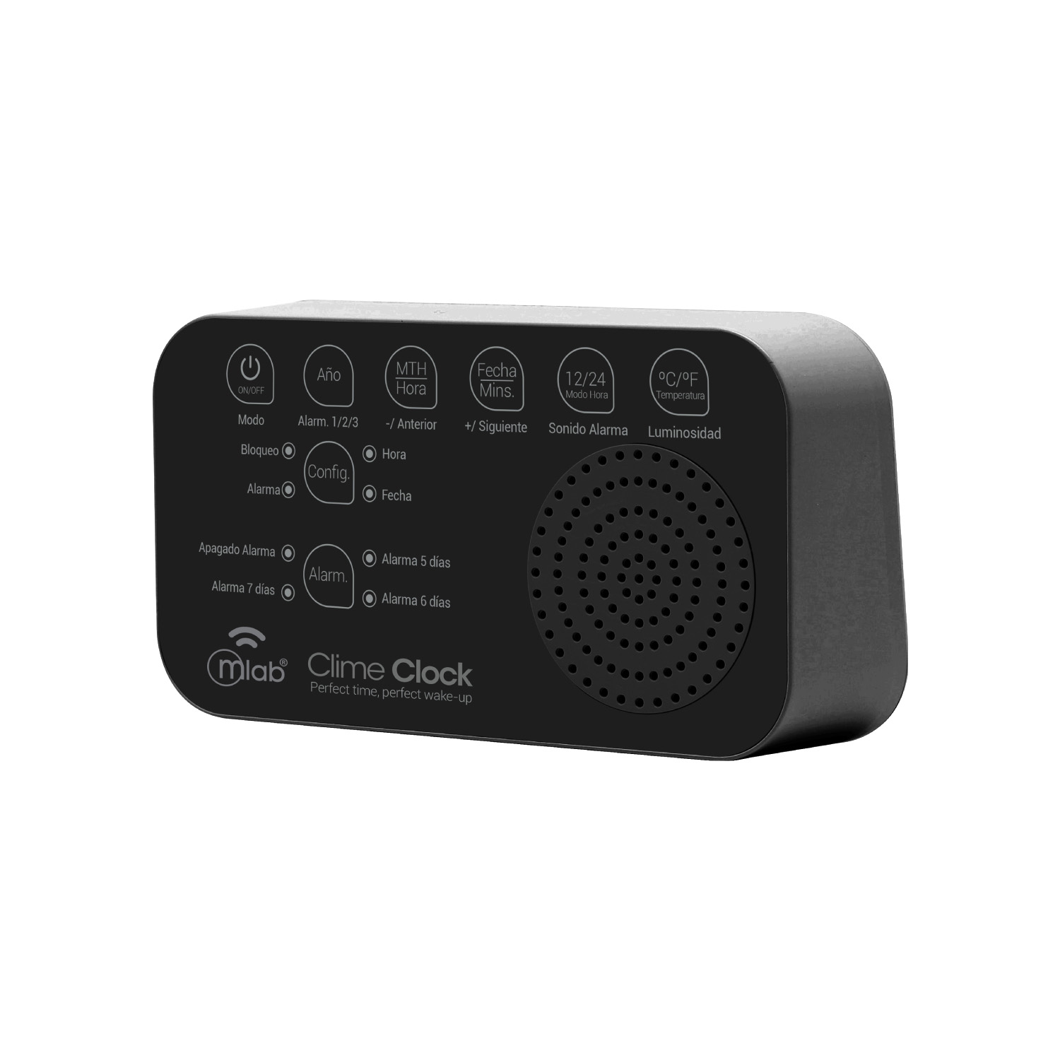 9685 - Clime Clock - Black - Image 2