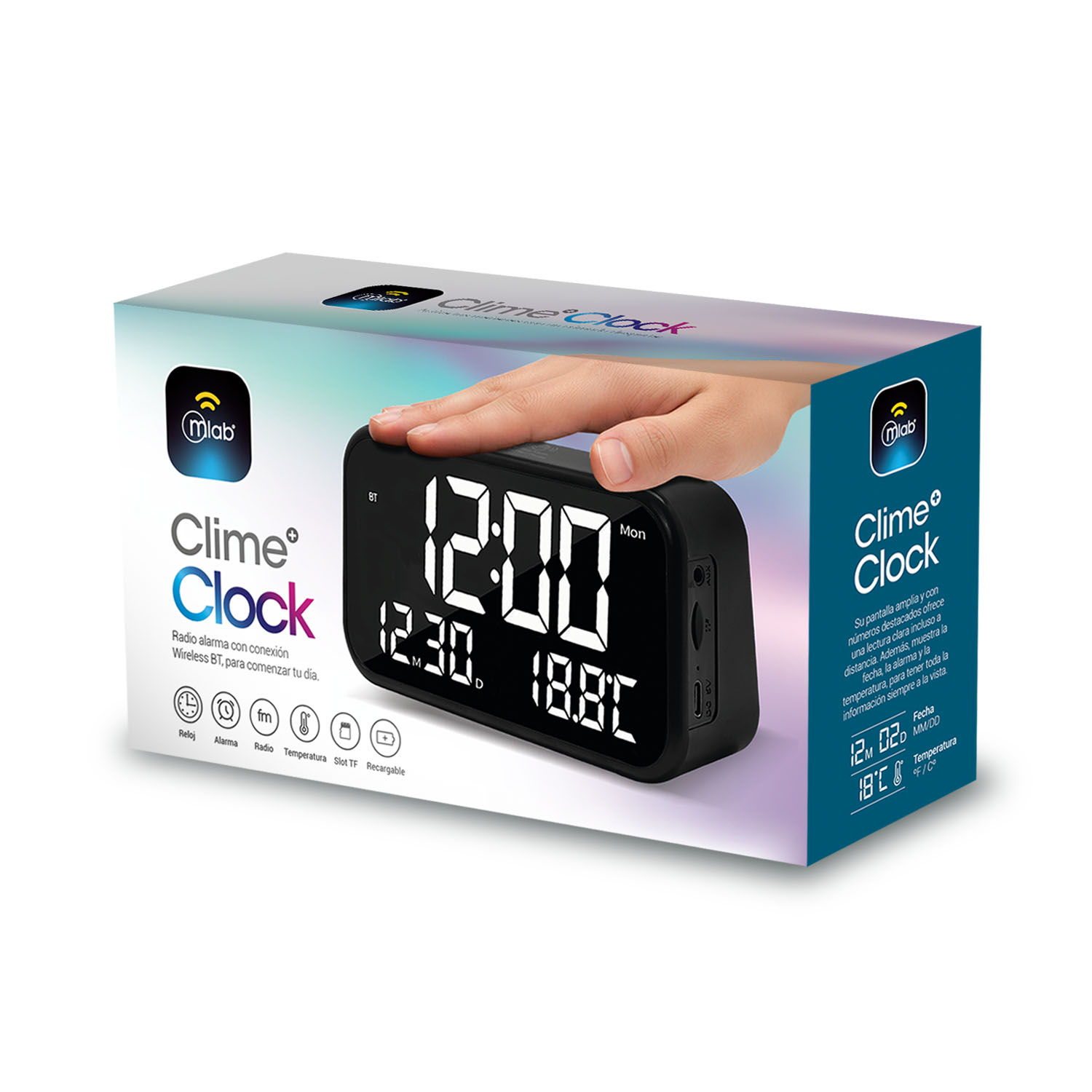 9685 - Clime Clock - Black - Image 7