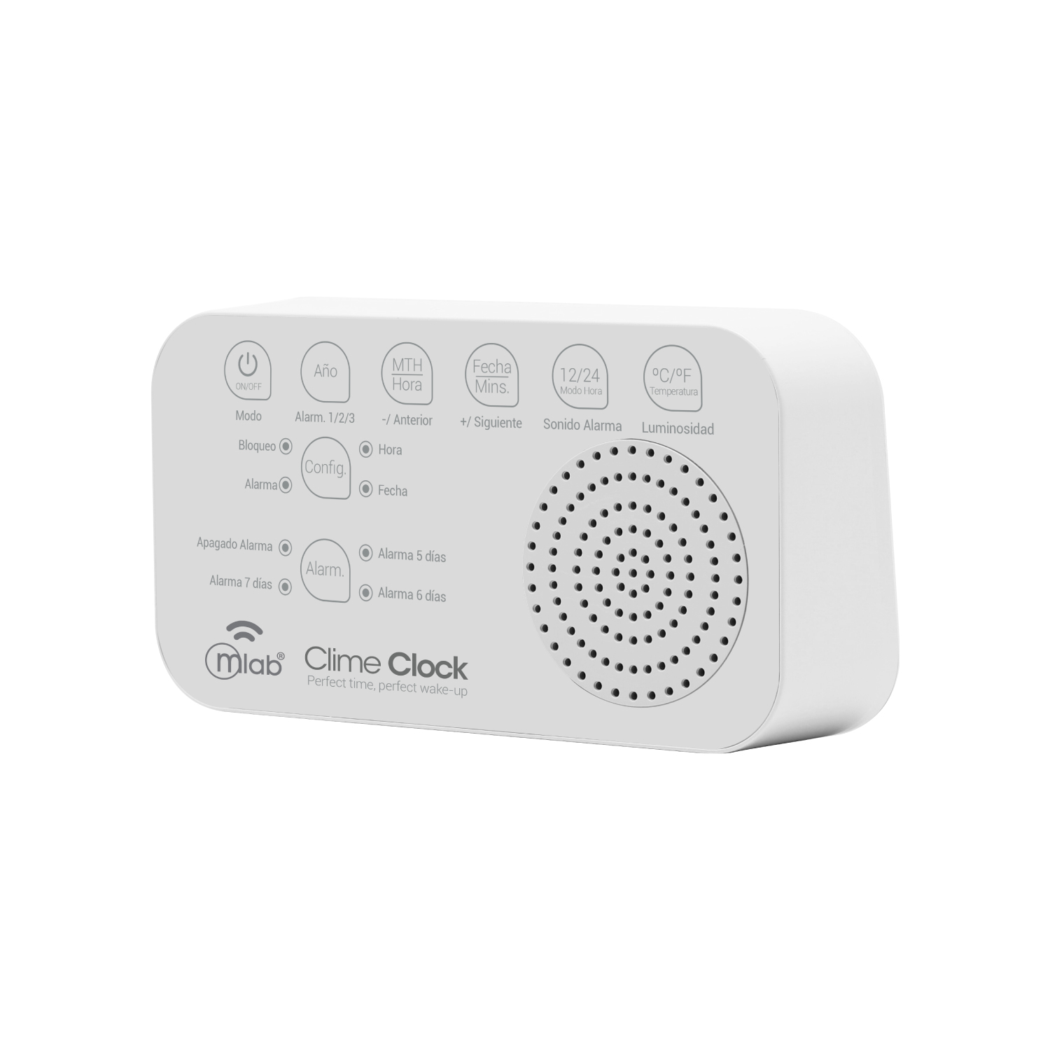 9686 - Clime Clock - White - Image 3