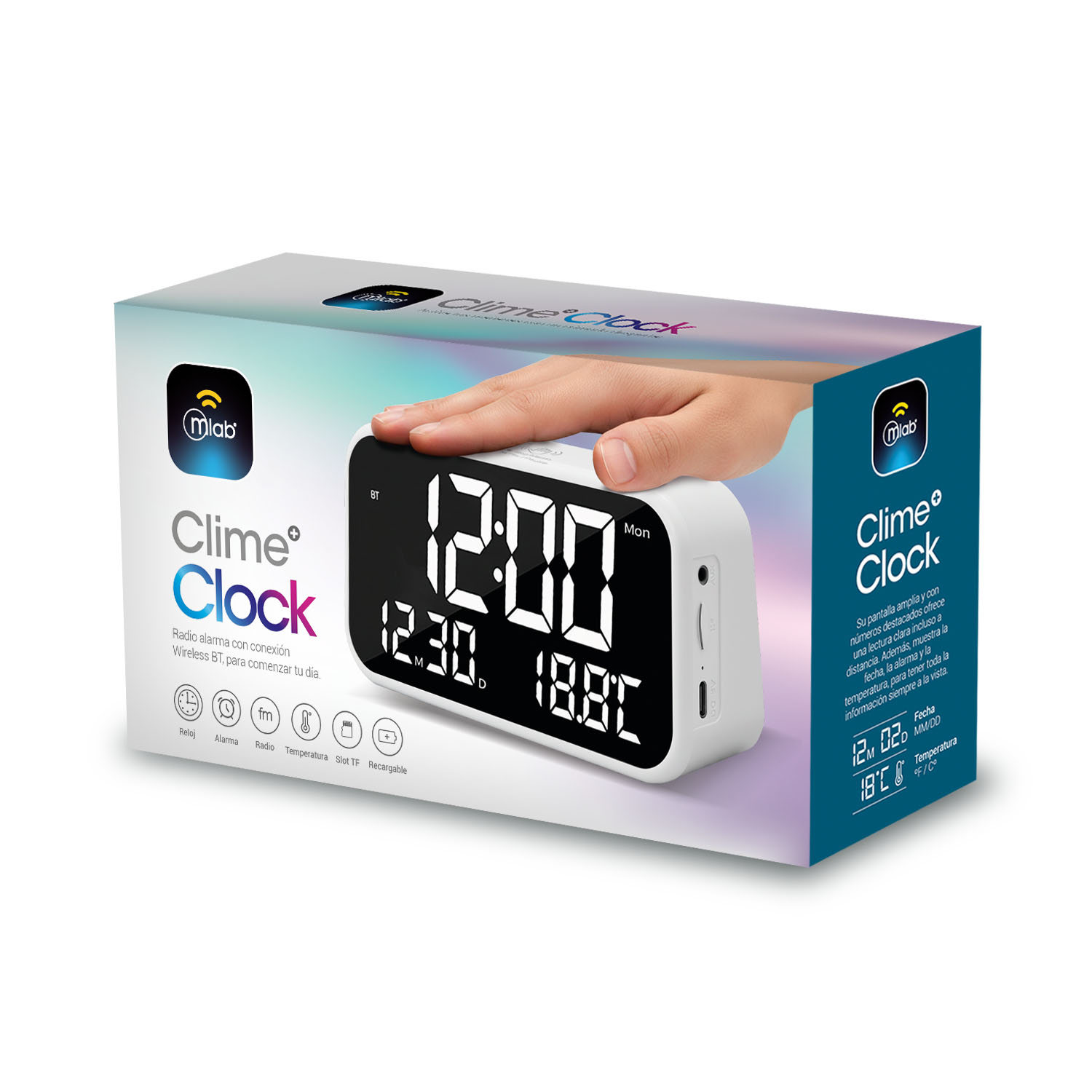 9686 - Clime Clock - White - Image 7
